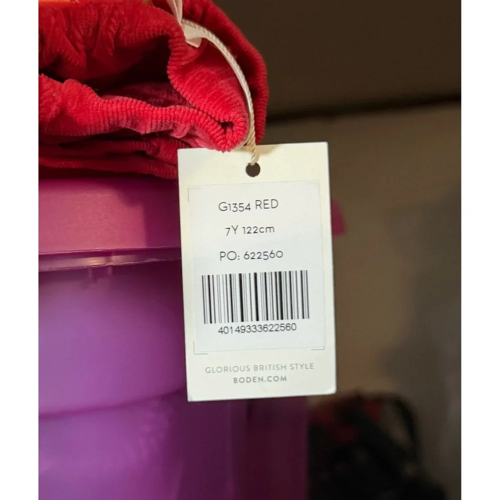 Boden kids corduroy